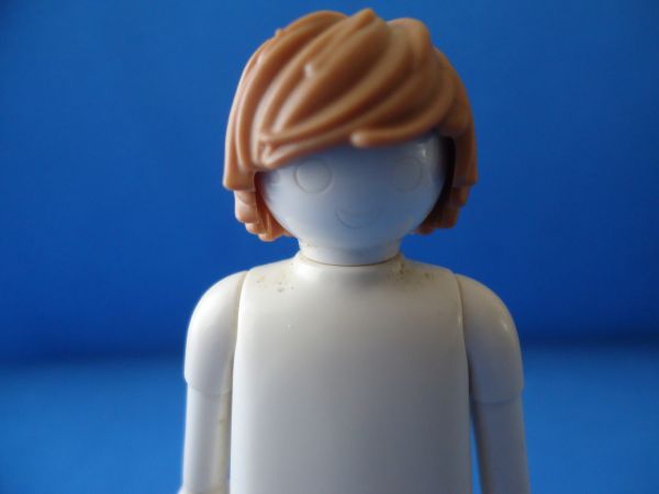 Playmobil Cabelo Castanho Claro J