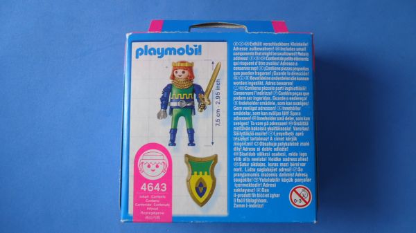 Playmobil Príncipe Valente Cód. 4643