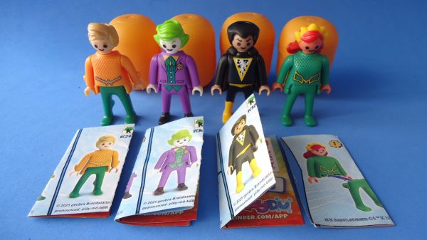 Playmobil Quatro Mini Super Heróis