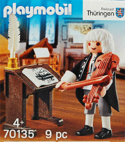 Playmobil Johann Sebastian Bach Cód. 70135