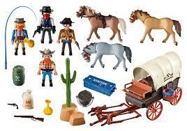 Playmobil Carroça de Mantimentos e Bandidos Cód. 5248