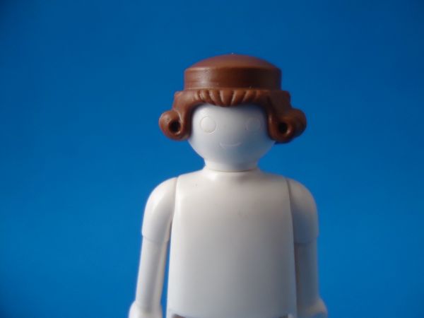 Playmobil Cabelo Castanho Francês