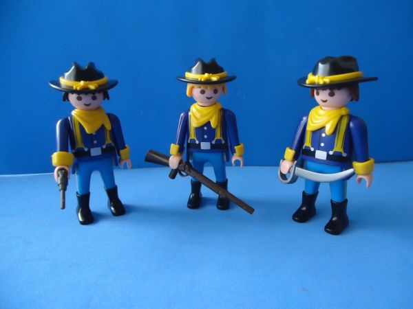 Playmobil Soldados Cavalaria Ianque