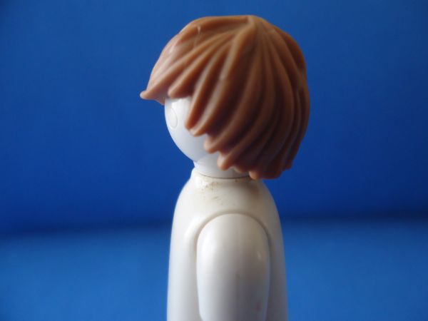 Playmobil Cabelo Castanho Claro J