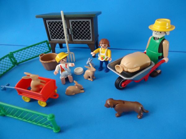 Playmobil Criador de Coelhos Cód. 3751