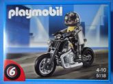 Playmobil Motociclista Cód. 5118
