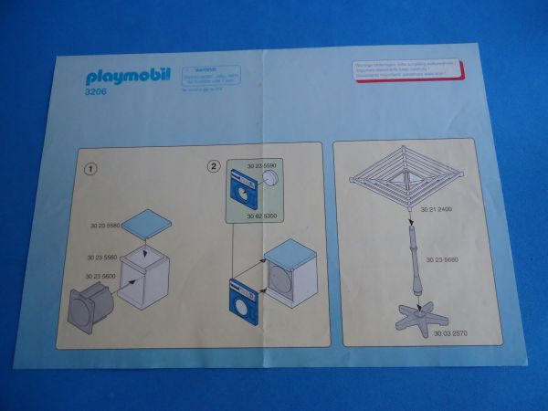 Playmobil Manual 3206