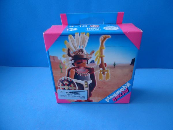 Playmobil Special Xamã Índio Cód. 4749