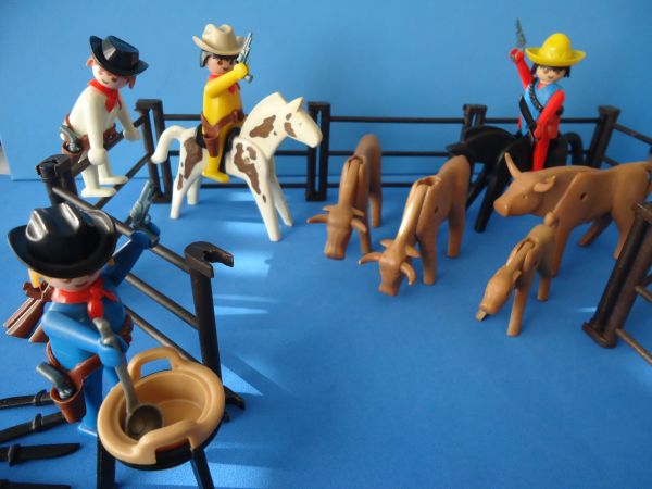 Playmobil Vaqueiros Cód. 3484