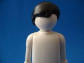 Playmobil Cabelo Preto L1