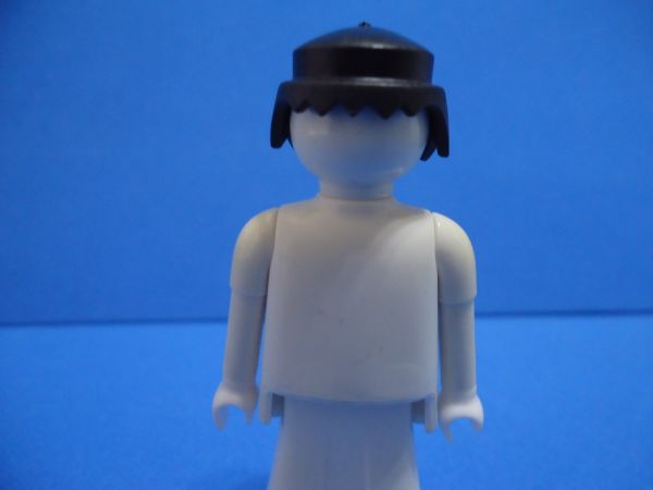 Playmobil Cabelo Preto Tradicional